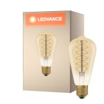 Ledvance Vintage 1906 LED E27 Pære guld 4.8W 420lm - 822 ekstra varm hvid | dæmpbar - erstatter 37W