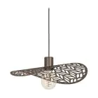 Eglo Pendel Lampe Swaby Stål Bronze | IP20 - Egnet til 1x E27 